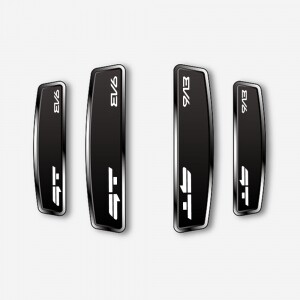 블랙 쉴드 엠블럼 도어가드 EV6 GT