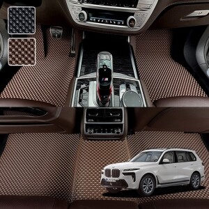 BMW X7 G07 시리즈 전용 3D 엠보싱 차세대 고무매트 1열2열 세트 (2019~)