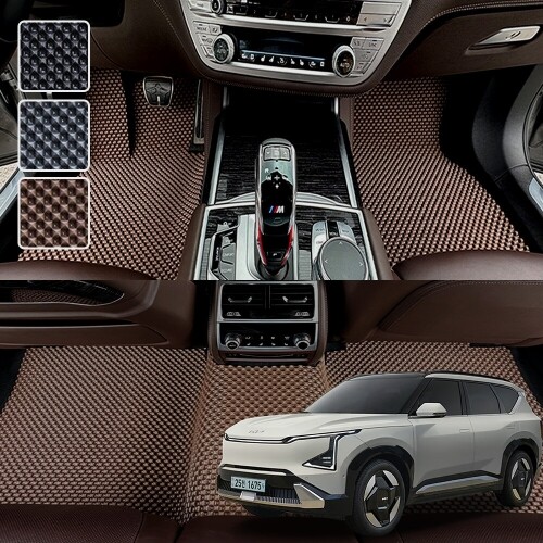 닥쏘오토,EV5 전용 3D 엠보싱 차세대 고무매트 1열2열 세트