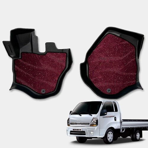 닥쏘오토,닥쏘오토 프리미엄 TPE 3D 카매트+카페트매트 SET 봉고3 전용 1열 운전석+조수석 세트