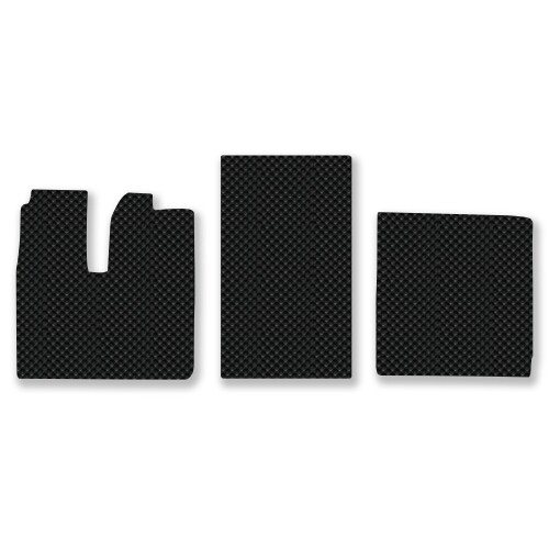 닥쏘오토,만 TGX 전용 3D 엠보싱 차세대 고무매트 1열 (3p)