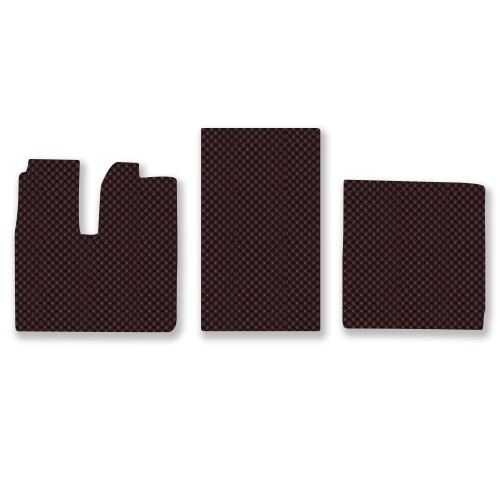닥쏘오토,만 TGX 전용 3D 엠보싱 차세대 고무매트 1열 (3p)