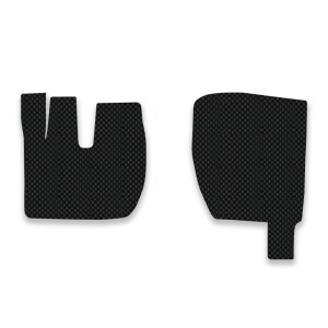 볼보 FL트럭 (신형 윙바디) 전용 3D 엠보싱 차세대 고무매트 운전석+조수석 세트