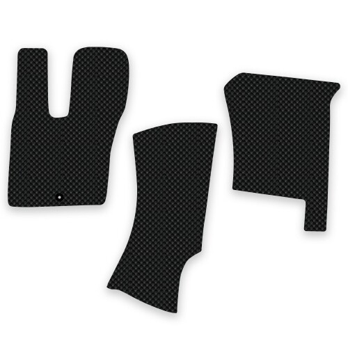 닥쏘오토,프리마 14톤 16.5톤 공용 전용 3D 엠보싱 차세대 고무매트 1열 운전석+조수석 (3p)