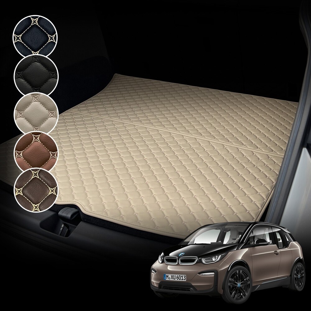 알브이모터스 가죽 퀼팅 BMW i3 (전기차) 전용 트렁크매트