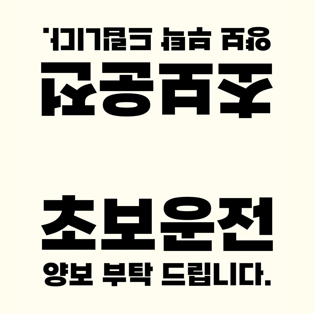프릭스 초보운전 UV 가죽 디자인 택 Tag 태그