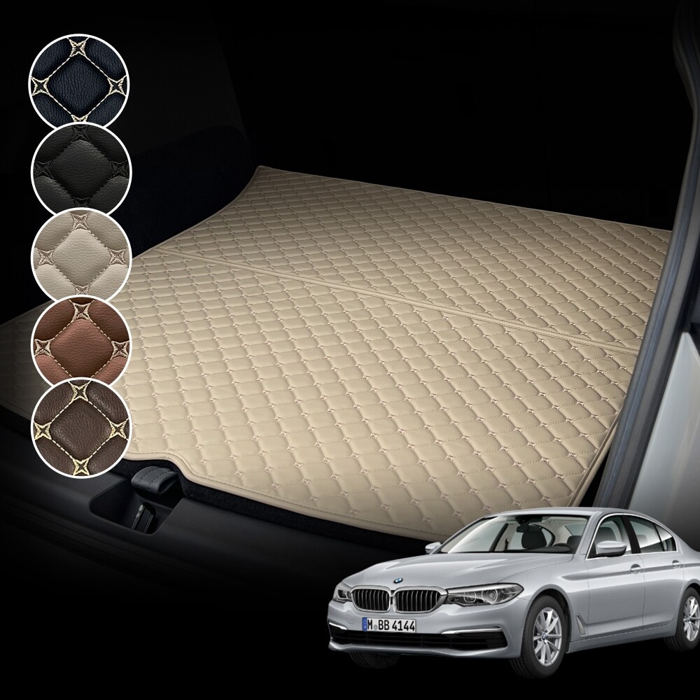컨셉토 가죽 퀼팅 BMW 5시리즈 F10, G30, G60 i5 전용 트렁크매트