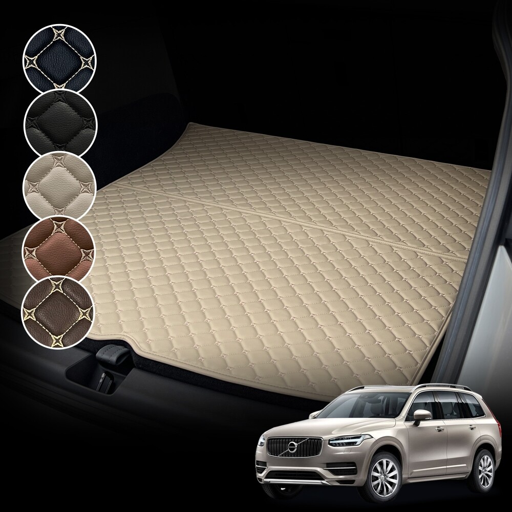 컨셉토 가죽 퀼팅 볼보 XC90 전용 트렁크매트